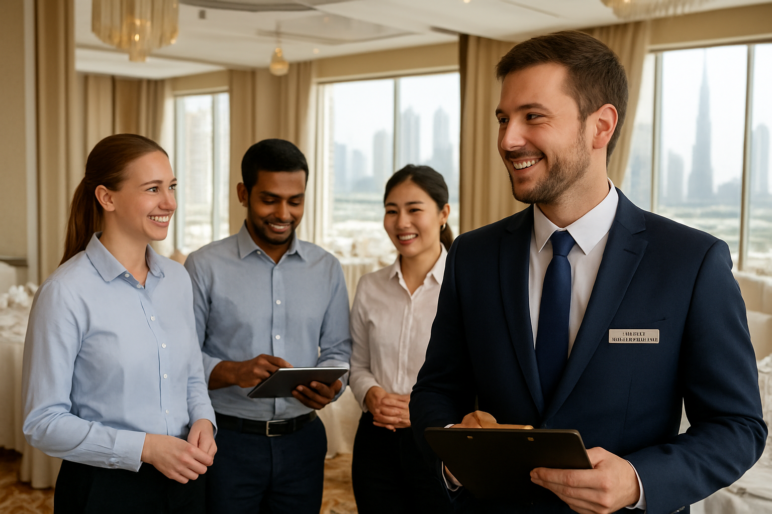Assistant Banquet Manager – Arabic Speaker job in Abu Dhabi, UAE (illustration)
